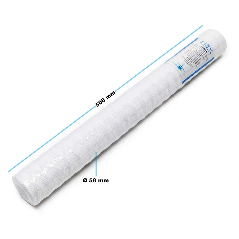 Naturewater PPW-20A Sedimentfilter 20 Zoll (508 mm) 5 µ Ersatz