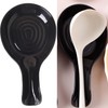 2 Pack Spoon Rest, Plastic, Kitchen Utensil Rack for Spoons,