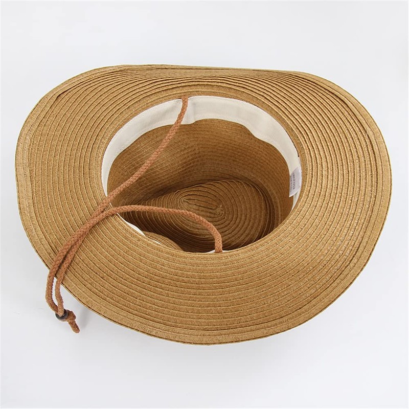 ZOEMAKE Straw Hat, Foldable, Spring and Summer, Breathable, UV Protection,