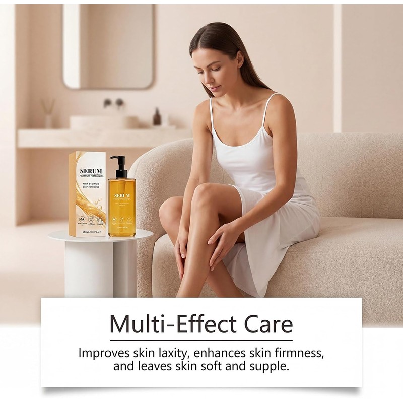 2PC Body Oils, Aceite Corporal Skin Tightening, Hydrating for Dry