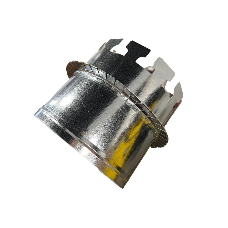 Sheet Metal Ductboard Take off Start COLLAR 7" for HVAC