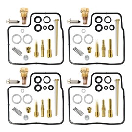 Motorcarb For Honda GL1200 VT700C VT750C VT1100C Shadow 700 750 1100 Carburetor Carb Rebuild Repair Kit, 4-Set