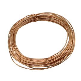 99.9% Soft Copper Wire,12 Gauage(2 mm),1 Pound 55FT Spool Pure Copper Wire for Jewelry Making, Beading,Electroculture