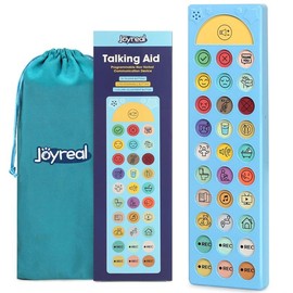 Joyreal AAC Communication Device for Autism (battery no included) - Sensory for Speech Therapy & Stroke Rehab. Autism Talking Aids with 6 Programmable Buttons & Adjustable Volume, Autism Toys for Kids and Adults:_MX201