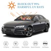Funny Windshield Sun Shade Foldable Sunshade for Car Windshield Covers
