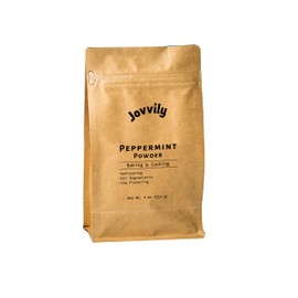 Jovvily Peppermint Powder - 4oz - Refreshing - Cool Taste - Delicious Ingredients
