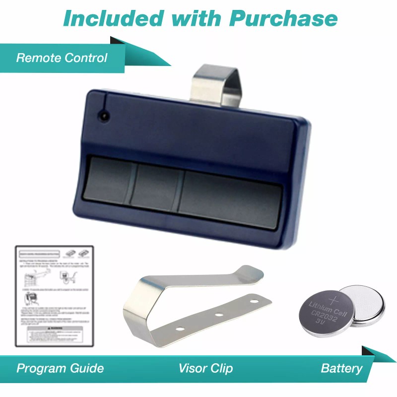 ECS For 953D 956D Chamberlain Compatible 3 Btn Garage Door