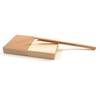Calder Garganelli Maker in Beech Wood with Stick, Brown