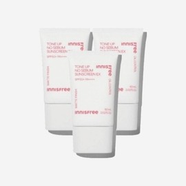 Innisfree Tone Up No Sebum Sunscreen EX 60ml 3pcs / 이니스프리 톤업 노세범 선스크린 EX 60ml 3개