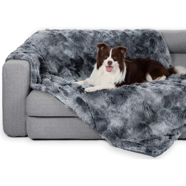 gogobunny Waterproof Dog Blankets for Medium Large Dogs, Soft Fluffy