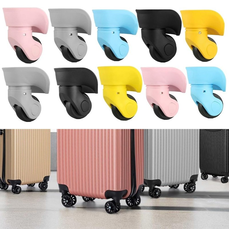 Suitcase Replacement Wheels Compatible with Various Models, Strong and Wear-Resistant