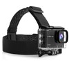 TIMNUT Adjustable Head Strap Mount for Action Cameras Action Camera