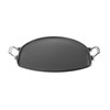 Outset Cast Iron Grill Skillet and Pan with Forged Handles