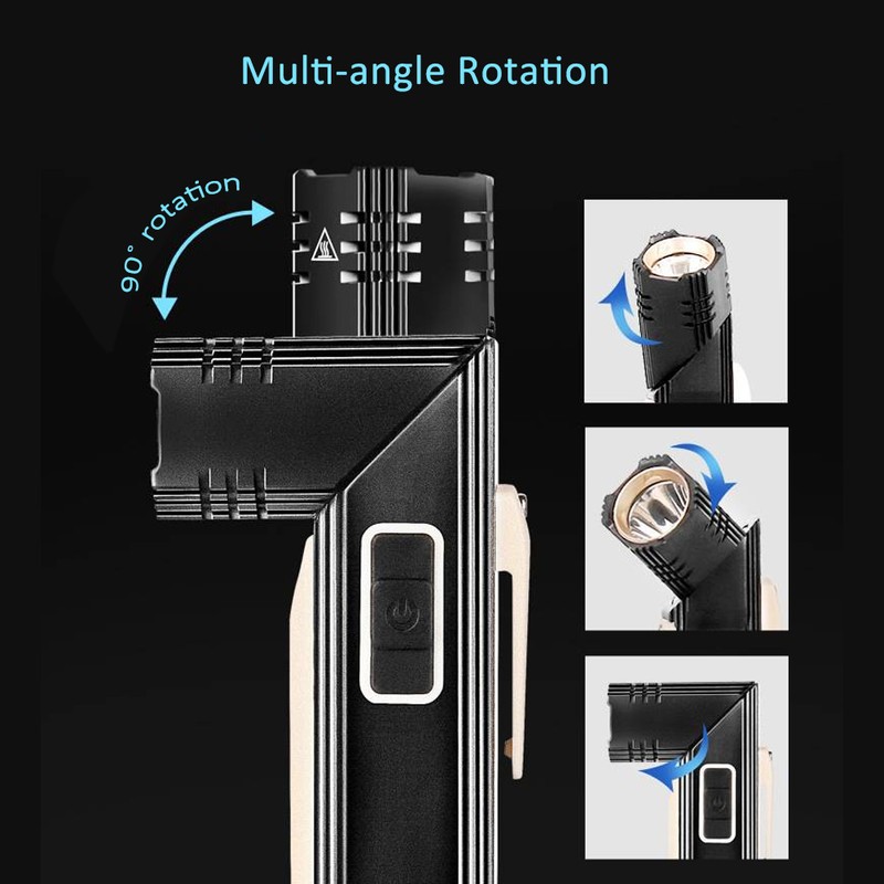 Multi function Strong Magnet Work Light Waterproof USB Charging LED