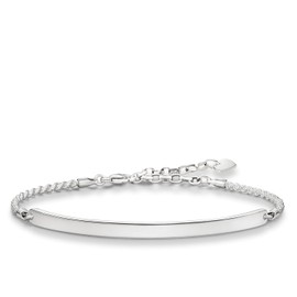 Thomas Sabo Sterling Silver Love Bridge Bracelet L18 V, Sterling Silver