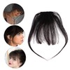 FRCOLOR Clip in Hair Bangs Extensions 100% Real Human Hair