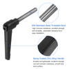 sourcing map 2pcs Clamping Lever Handles, M8 x 50mm 304