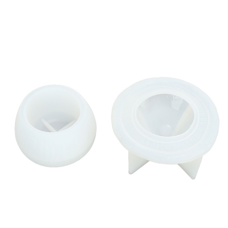 Mushroom Jar Silicone Molds Easy Demoulding Flexible Reusable Container Box