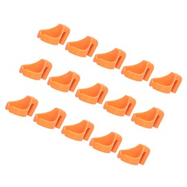 15Pcs Ring Sewing Thimble Ring Finger, Plastic Quilting Thread Cutter for Cutting Yarn Fishing Line