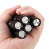 ULTRAFIRE Pocket-Sized Flashlight,Mini Flashlight UF-3AS,70 MAX Lumens,5Pcs(Flashlight Only)