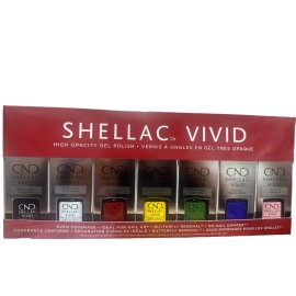 CND Shellac™ VIVID Collection Summer 2025 - Full set 7 colors