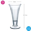 Toyo Sasaki P-02202 Glass Parfait Glass, 8.1 fl oz (235