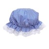 STRIPED BONNET - BLUE/WHITE