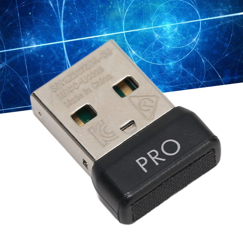 USB Mouse Receiver Wireless 2.4G Easy Replaceable ABS Portable Mini