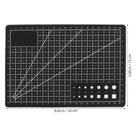 jojofuny Double Sided Cutting Mat Durable Craft Board for Sewing Scrapbooking Clay Sculpting and DIY Projects Multiuse Self Healing Cutting Surface for