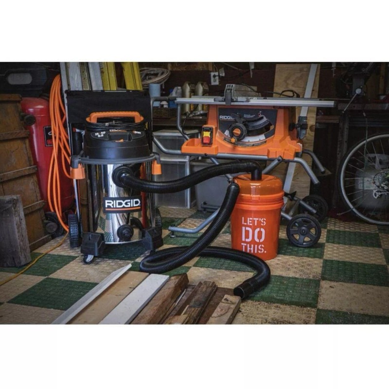 Dustopper High Efficiency Dust Separator, 12” dia., 2.5”x36” Hose, 2