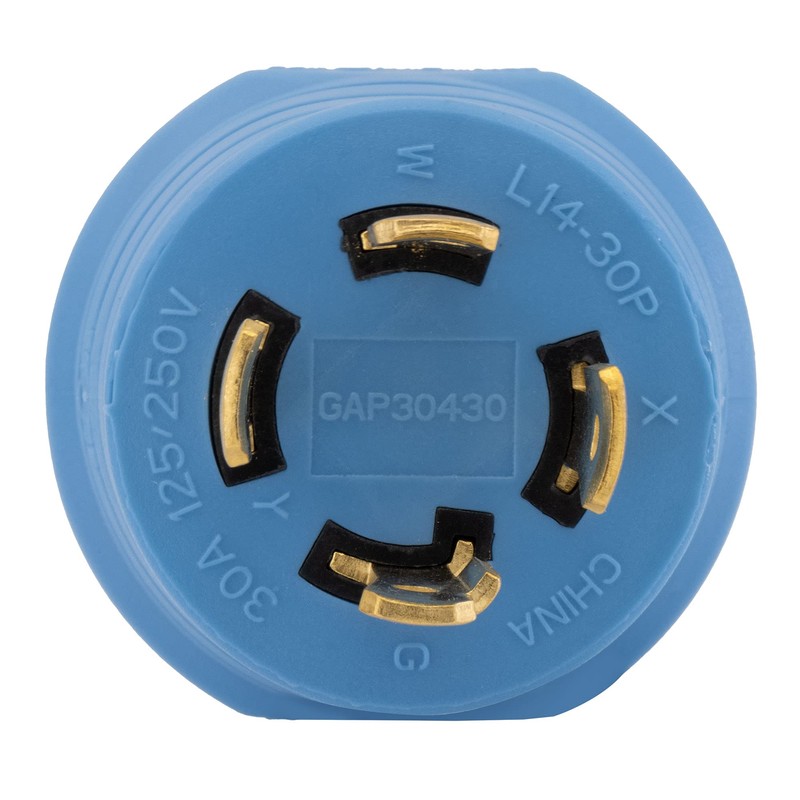 RecPro RV 30 Amp 4-Prong to 3-Prong Power Adapter |