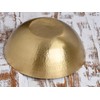 De Kulture Hand Hammered Antique Brass Nut Serving Bowl |Ideal