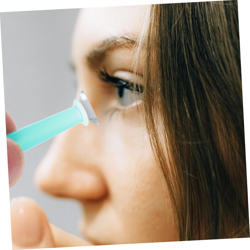 NOLITOY 12pcs Contacts Lens Eye Alicator Tool Replaceable and Comfortable