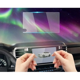 XJZSHLY Tempered Glass Screen Protector Foil Compatible with 2025 2024 2023 2022 Toyota Sequoia 8 Inch Navigation Audio Multimedia Display Touchscreen Cover Accessories Protective Film 9H Anti-Fingerprint