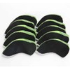 FLTRAD 10Pcs Golf Clubs Iron Head Covers 3-9 A/SW/PW Elastic