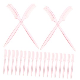 FOMIYES 300pcs Mini Eyelash Extensions Brush Comb Versatile Eyebrow Eyelash Makeup Tools for Professional Home Use Design for Precise Application and Comfortable Handling