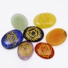 Harmonize 7 Multistone Oval Shape Set Feng Spiritual Reiki Healing