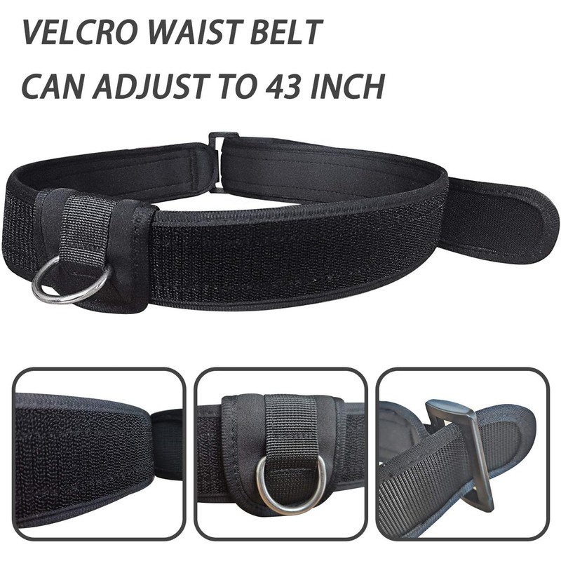 YUJHON Swim Resistance Belt, Swim Tether Stationary Swimming, Bungee Training