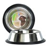 Fancy Pets Plato de Acero Inoxidable para Perro con 8
