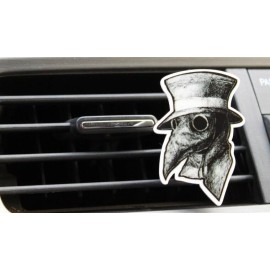 Unbranded Plague Doctor Mask Pandemic Car Vent Clip Essential Oils Diffuser Mask Holder