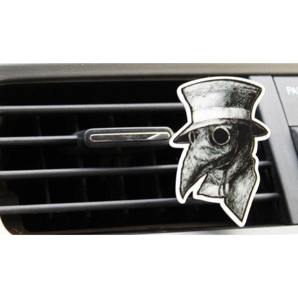 Unbranded Plague Doctor Mask Pandemic Car Vent Clip Essential Oils