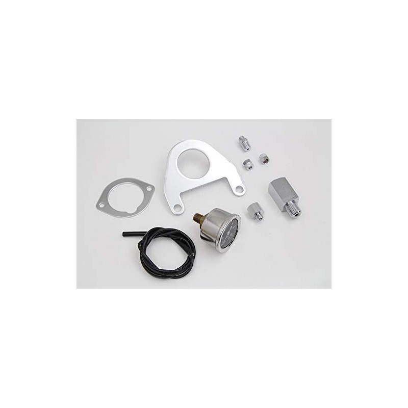 V-Factor Twin Cam Oil Pressure Gauge Kit for Harley-Davidson Twin
