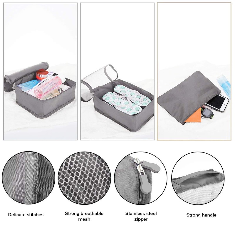 Packing Cubes for Suitcase 10 Sizes Suitcase Organizer Bags 10