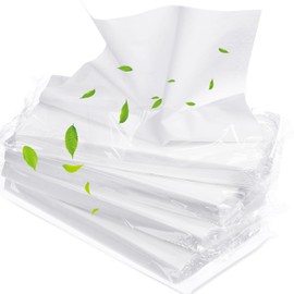 Mudder Car Tissue Refill Auto Visor Tissue Refills Napkin Holder Refill for Sun Visor Car Travel Tissues, Soft and Smooth, 3-Ply (4 Pieces)