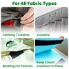 (16 FT x 3/4 Inch) Strips with Adhesive for Fabric,