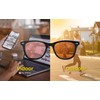 BRADDELL FL-41 Rose & FL-60 Wayfarer Blue Light Glasses for