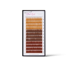 Glad Lash Professional Lashes - Shades of Brown B Curl 11mm