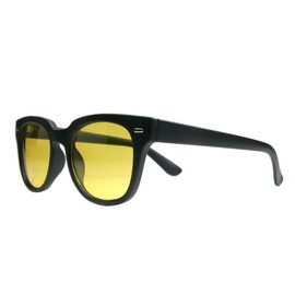[MESMART] Wellington Shape Sunglasses, Wayfare Wellington, Boston, Color Lens Sunglasses, UV Protection, Yellow, Yellow Lens, UV Protection, UV Protection, Driving, Outdoor Activities, yellow