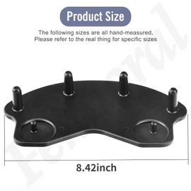 Stand Mixer Attachment Holders for Kitchenaid & Artisan 4.5 5 6 Quart Tilt-Head Stand Mixer for Storing Dough Hooks, Flat, Flex Edge Beater and All Tilt Head Style Mxer