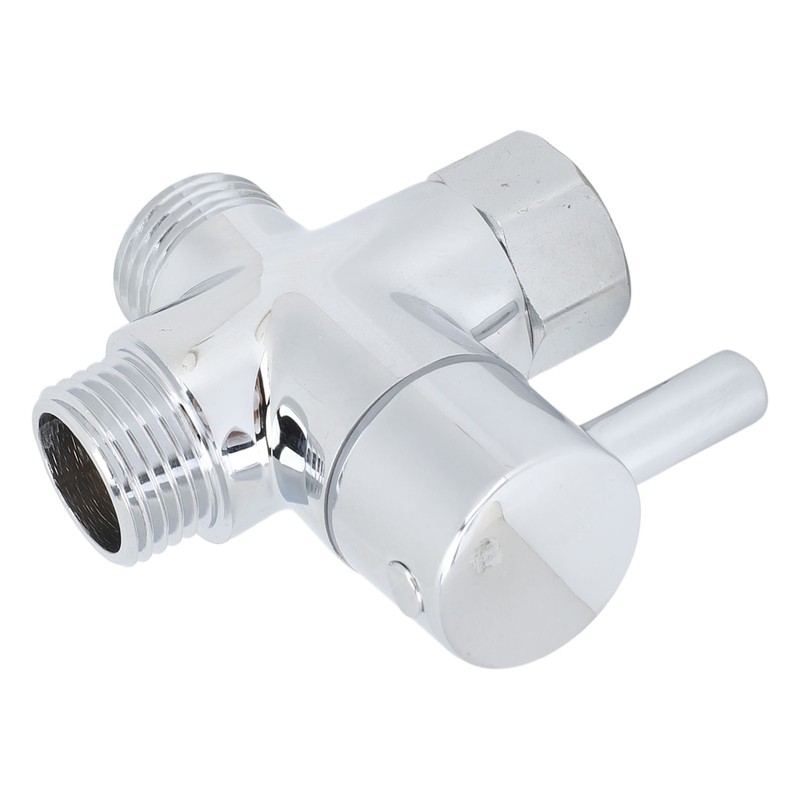 3 Way G1/2 Shower Diverter Valve Copper Shower Arm Diverter